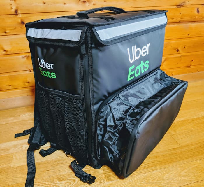 ウーバーイーツ バッグ 使い方