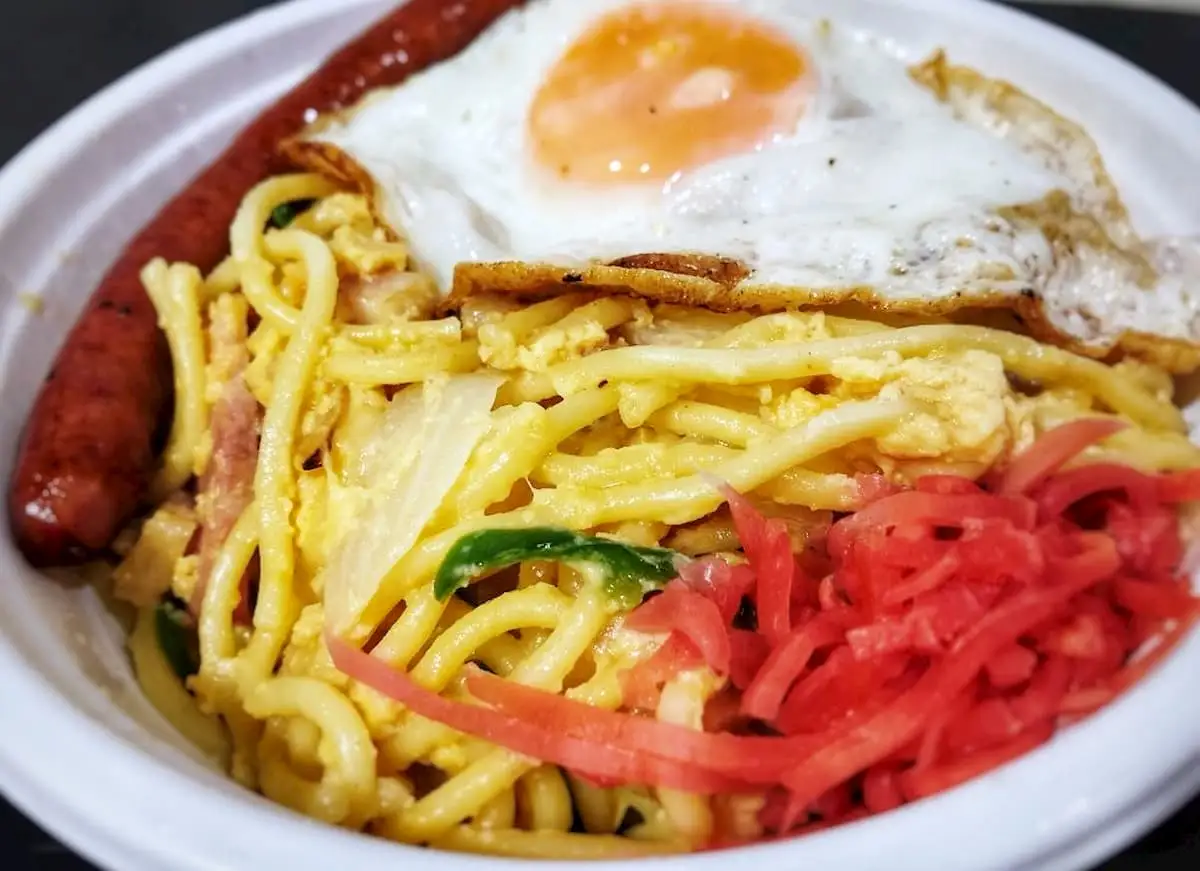 【スパゲッティーのパンチョ】『白ナポリタン』イタリアン？そんな洒落たもんじゃあ断じてねぇ！！ガッツリ喰らう男飯