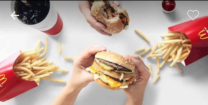 ウーバーイーツ マクドナルド店舗写真