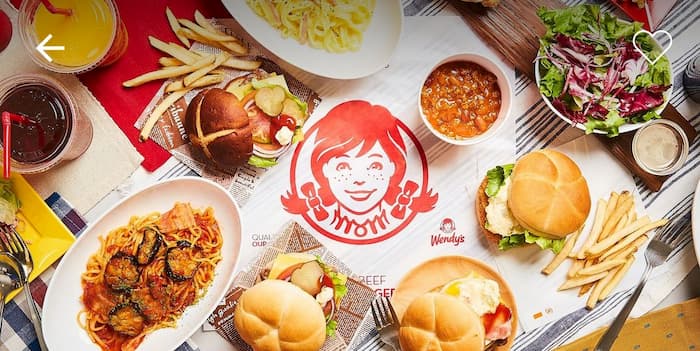 ウーバーイーツ ウェンディーズ店舗写真