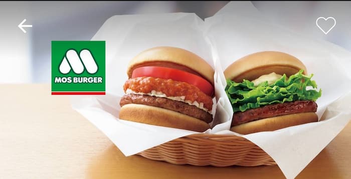 ウーバーイーツ モスバーガー店舗写真