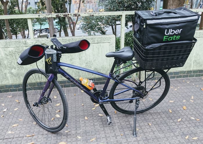 Uber Eats 防水拡張配達バッグ